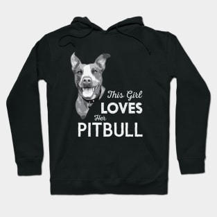 This Girl Loves Her Pitbull Hoodie